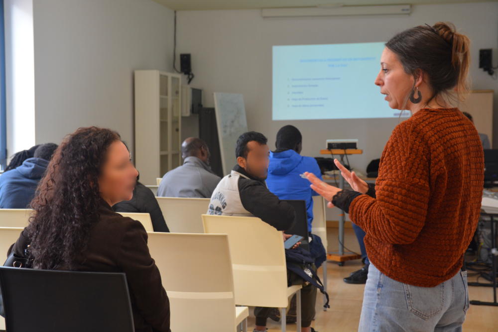Taller para la comunidad senegalesa