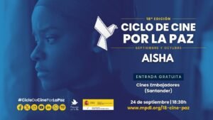 18º Ciclo de Cine por la Paz en Santander del Movimiento por la Paz -MPDL- Cantabria