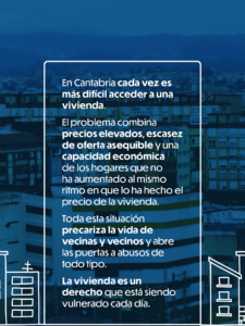 Campaña Vivienda - Movimiento por la Paz -MPDL- Cantabria