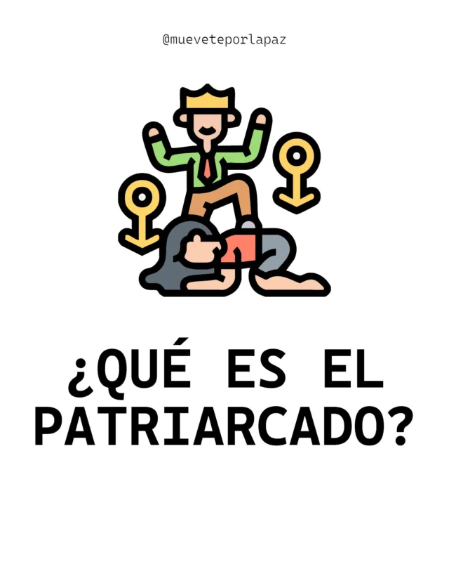 🧐 ¿Qué es el patriarcado?

🫅 Es un modelo de organización social jerarquizado, en el que el poder lo ostentan, de forma mayoritaria, los hombres.

🏛 Evidencia la subordinación de las mujeres a un orden social, económico, cultural, religioso y político en el que los principales espacios de poder son difícilmente alcanzados por las mujeres.

🧹 ¿No te suena al mundo en que vivimos? El poder masculino mayoritario en gobiernos y empresas, lo normalizado que tenemos el machismo, los roles de género... todo forma parte de un modelo de organización social patriarcal.

🔗 Como decía la filósofa Marilyn Frye, el patriarcado es como una jaula de pájaros. Una jaula se compone de barrotes. Cada barrote representa un hecho patriarcal dominante y subordinante. 

☠️ Por sí mismo, un solo barrote no puede detener al pájaro en la jaula, pero con suficientes barrotes el pájaro quedará atrapado, inmovilizando cualquier lucha liberadora.

🦸‍♀️ El pájaro pensará que las cosas son así y no se pueden cambiar. Pero la jaula se puede abrir y el ave puede ser libre.

#patriarcado #Mujer #Mujeres #YoSoyFeminista #Feminismo #Feminismos #Feminista #Feministas #FeminismoEsIgualdad #Igualdad #IgualdadDeGénero #DerechosdelaMujer #DerechosdelasMujeres #WomensRights #WomenPower #Empoderamiento #sororidad #unidas #TuLuchaEsMía #SinNosotrasNoHabráPaz #NiUnPasoAtrás